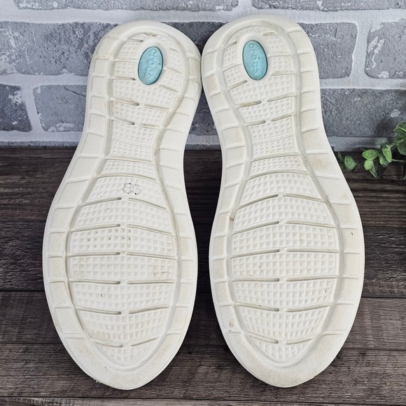 Crocs LiteRide Pacer Sneakers Womens 11 Navy Lightweight Comfort Shoes 205234 - Picture 7 of 10